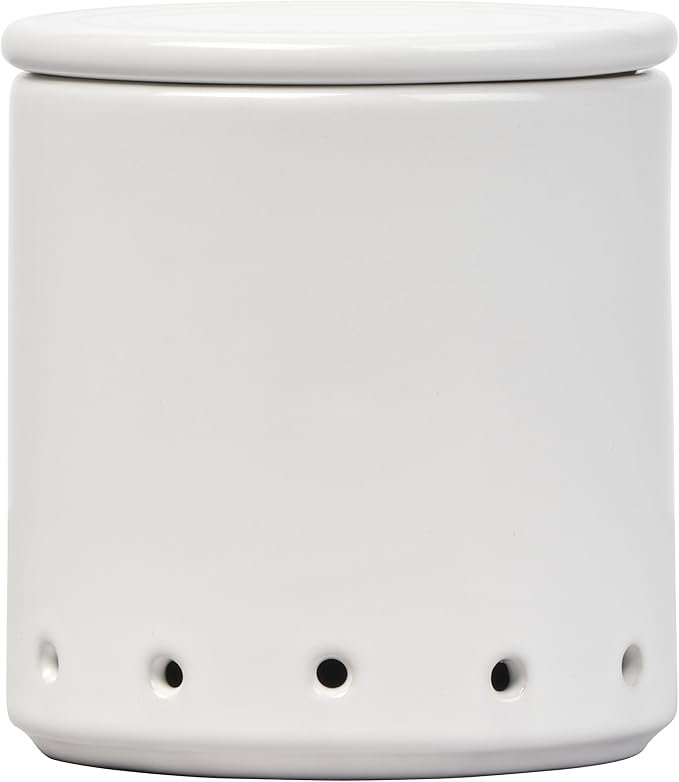 Photograph of the Le Creuset Stoneware Garlic Keeper - one of the best garlic pots