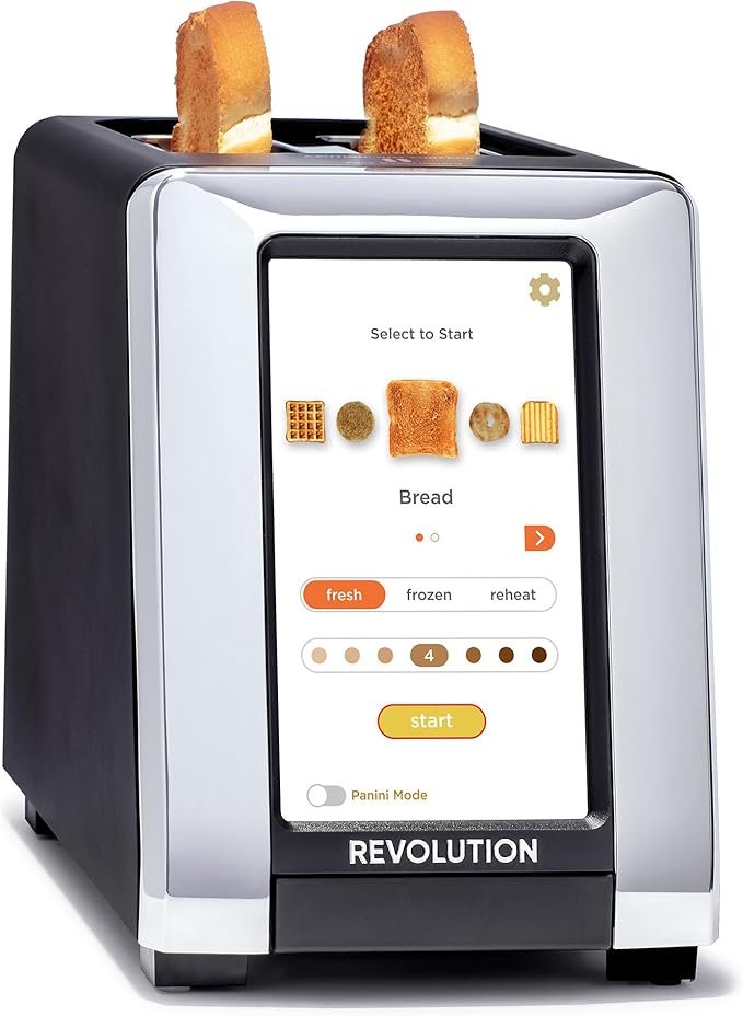 Photograph of the Revolution InstaGLO R180 - the best smart toaster