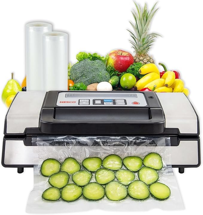 Photograph of the Nesco VS-12 Vacuum Sealer - one of the best vacuum sealers