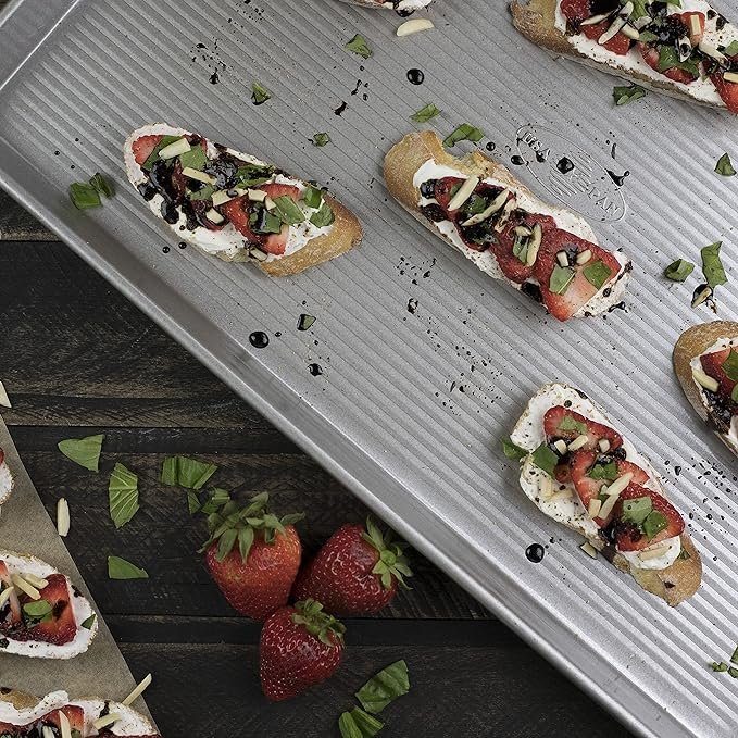 Photograph of the USA Pan Bakeware Sheet Pan - one of the best baking sheets