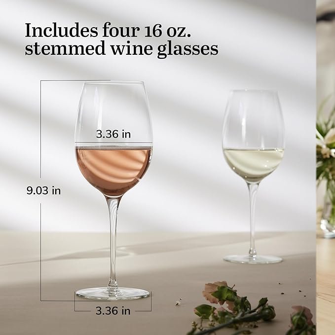 Photograph of The Libbey Signature Kentfield Estate Wine Glass Set - one of the best wine glasses