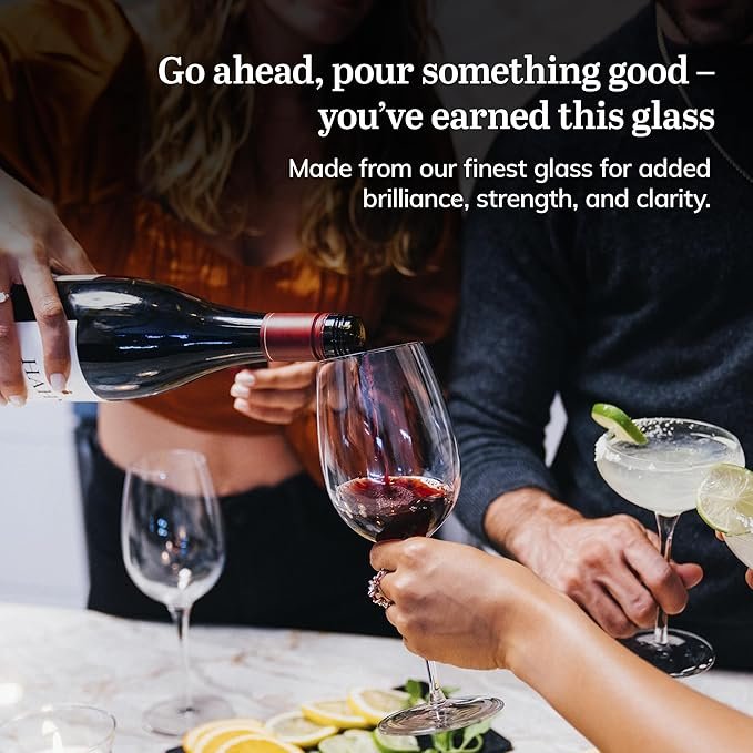 Photograph of The Libbey Signature Kentfield Estate Wine Glass Set - one of the best wine glasses