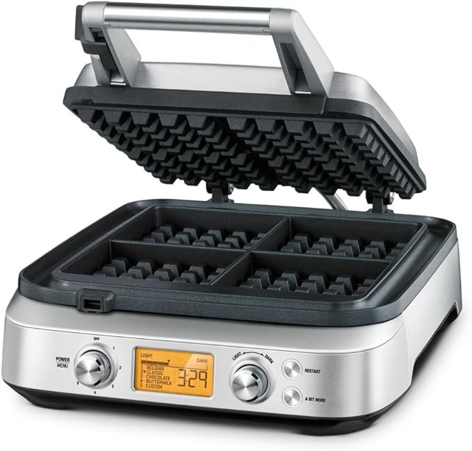 Photograph of the Premium Pick: Breville BWM640XL 4-Slice Waffle Maker