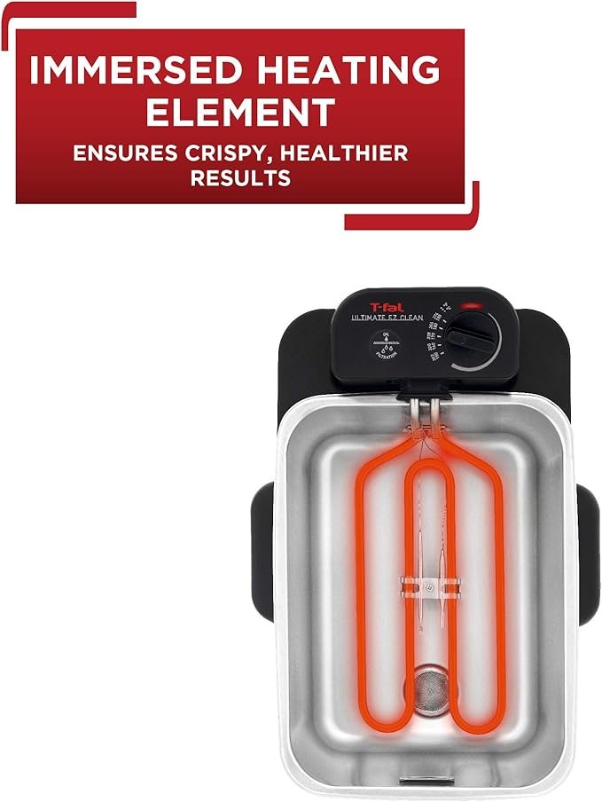 Photograph of the T-Fal 3.5L Deep Fryer with Oil Filtration, the Overall Best Pick for Best Deep Fryers