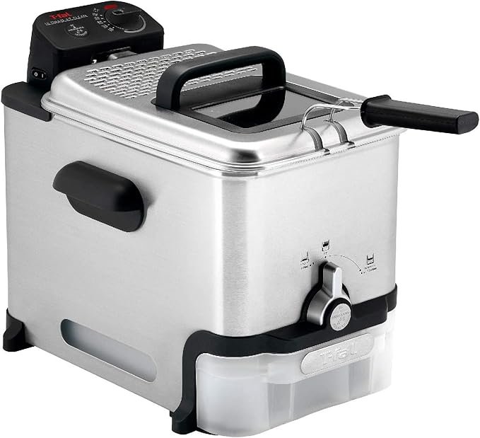 Photograph of the T-Fal 3.5L Deep Fryer with Oil Filtration, the Overall Best Pick for Best Deep Fryers