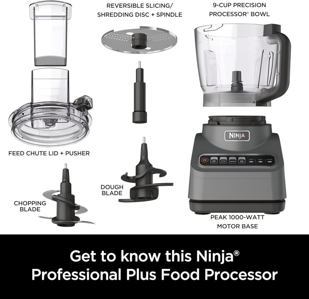 Photograph of our Best Value Pick: Ninja Professional Plus Food Processor, one of the best food processors in 2025