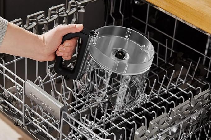 Photograph of our Best for Small Kitchens Pick: KitchenAid 7-Cup Food Processor, one of the best food processors in 2025