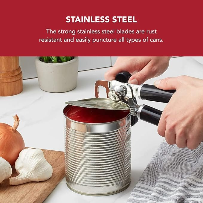 Photograph of our pick for Best Ergonomic: KitchenAid Multi-Functional Can Opener one of the Best Can Openers in 2025