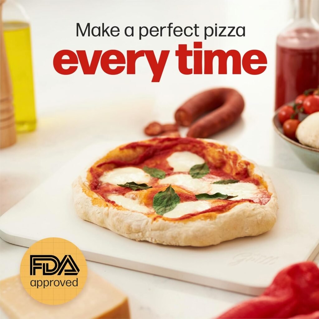 Photograph of our Premium Pick: Hans Grill Pizza Stone for Oven and Grill for Best Pizza Stones 2025