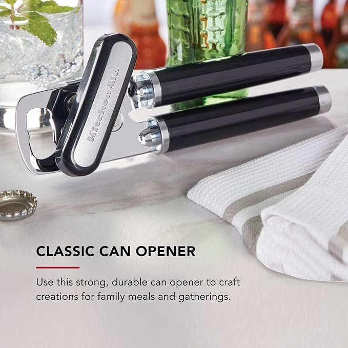 Photograph of our pick for Best Ergonomic: KitchenAid Multi-Functional Can Opener one of the Best Can Openers in 2025