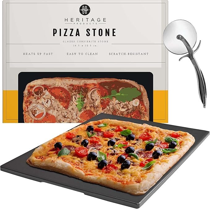 Photograph for our pick for Most Versatile: Heritage Pizza Stone, one of the Best Pizza Stones 2025