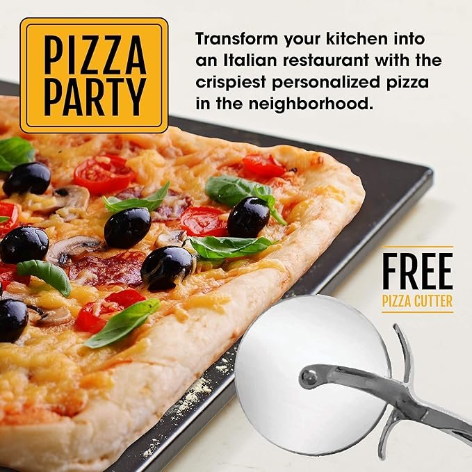 Photograph for our pick for Most Versatile: Heritage Pizza Stone, one of the Best Pizza Stones 2025