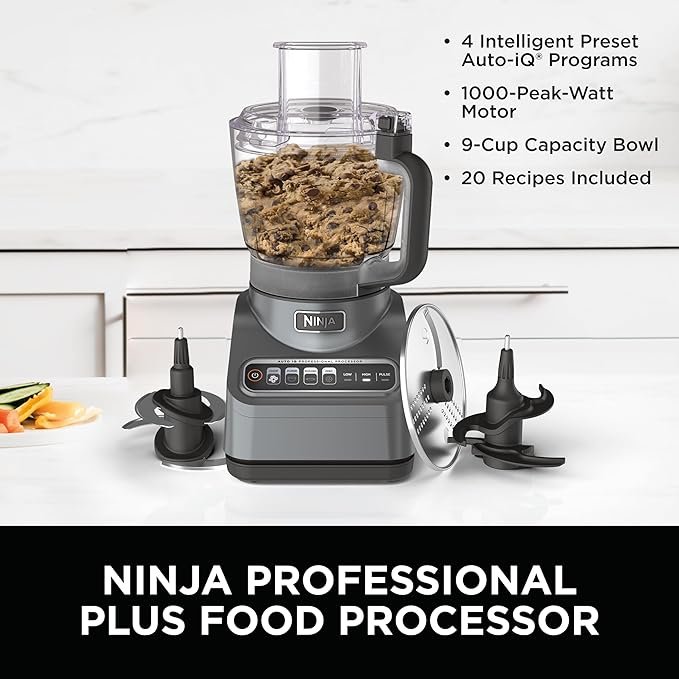 Photograph of our Best Value Pick: Ninja Professional Plus Food Processor, one of the best food processors in 2025