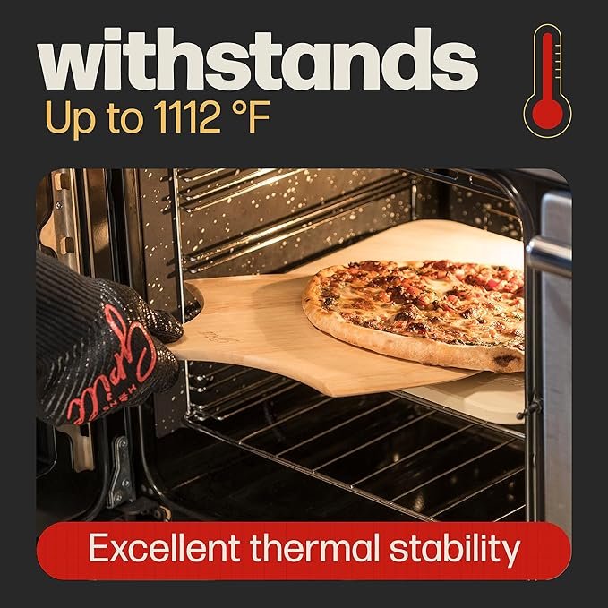 Photograph of our Premium Pick: Hans Grill Pizza Stone for Oven and Grill for Best Pizza Stones 2025