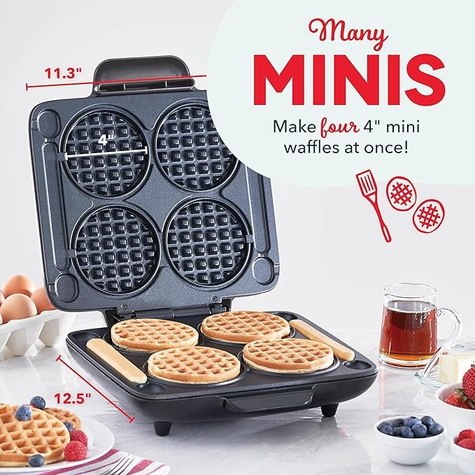 Photograph of the Best Budget Pick: DASH Multi Mini Waffle Maker