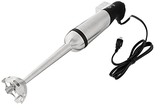 Photo of the All Clad Electrics Stainless Steel Immersion Blender, one of the best immersion blenders