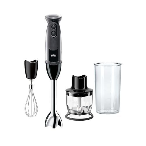 Photograph of the Braun MQ5025 Hand Blender Multiquick Vario, one of the best immersion blenders