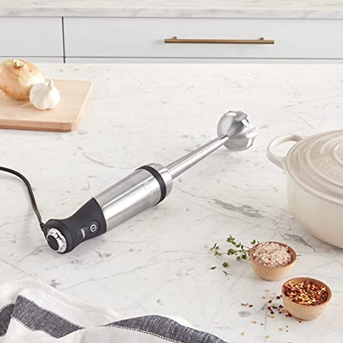 Photo of the All Clad Electrics Stainless Steel Immersion Blender, one of the best immersion blenders