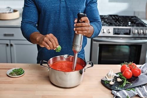 Photograph of the Vitamix Five Speed Immersion Blender, one of hte best immersion blenders