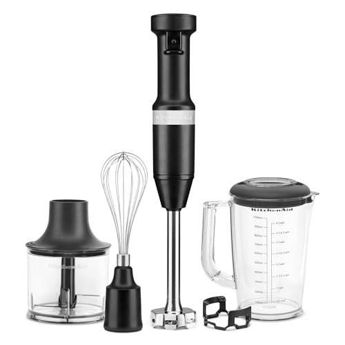 Photo of the KitchenAid Variable Speed Corded Hand Blender, one of the best immersion blenders