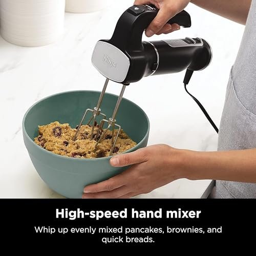 Photo of the Ninja Foodi Power Mixer System, one of the best immersion blenders