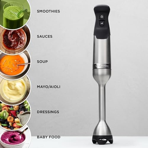 Photograph of the Vitamix Five Speed Immersion Blender, one of hte best immersion blenders