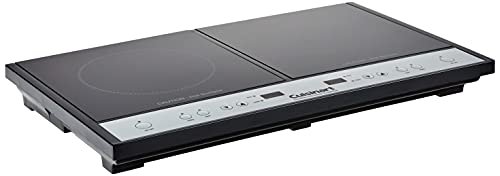 Photograph of the Cuisinart ICT-60 Double Induction Cooktop, Black one of the Best Induction Cooktops