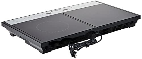 Photograph of the Cuisinart ICT-60 Double Induction Cooktop, Black one of the Best Induction Cooktops