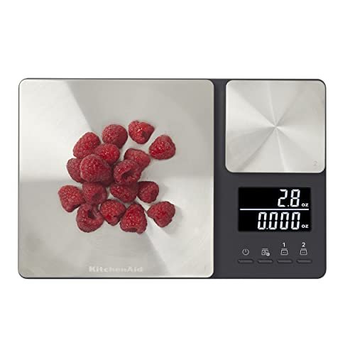 Photograph of the KitchenAid Dual Platform Scale, one of the best kitchen scales