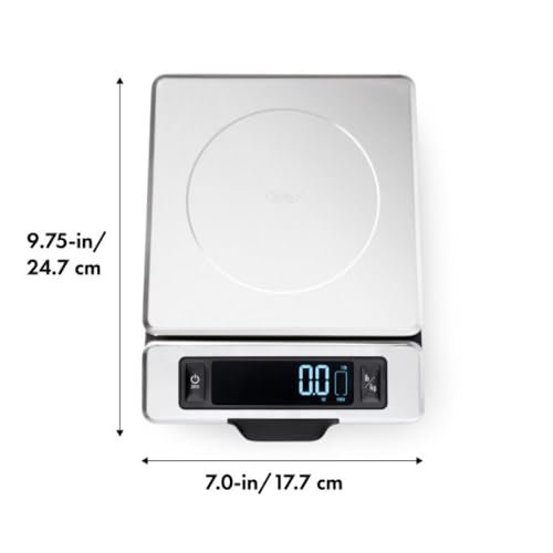 Photograph of the OXO Good Grips Stainless Scale, one of the best kitchen scales
