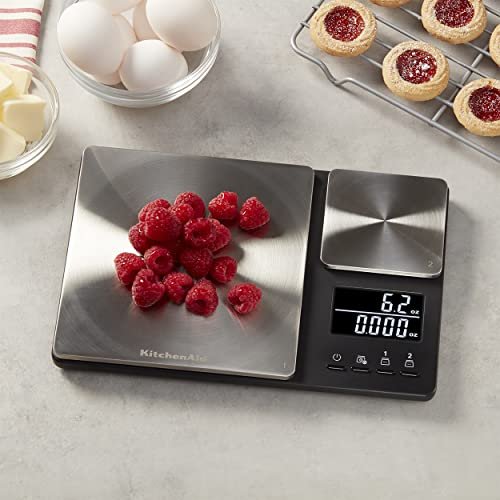 Photograph of the KitchenAid Dual Platform Scale, one of the best kitchen scales