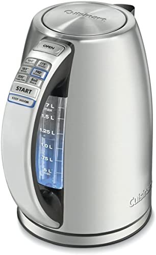 Photograph of the Cuisinart 1.7 Liter Stainless Steel Cordless Electric Kettle one of the Best Kettles