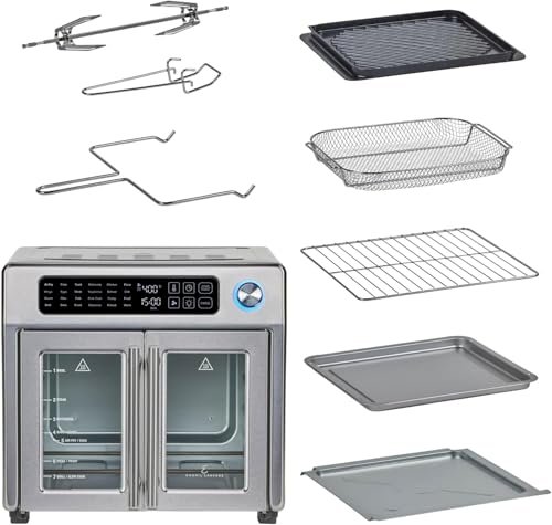 Photograph of the Emeril Lagasse French Door Air Fryer Toaster Oven 26 qt one of the Best Air Fryer Toaster Ovens