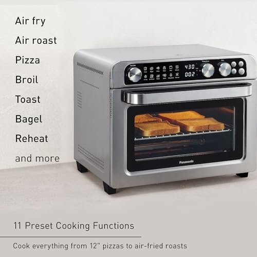 Photograph of the Panasonic FlashXpress NB G211P one of the Best Air Fryer Toaster Ovens