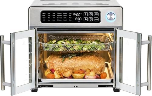 Photograph of the Emeril Lagasse French Door Air Fryer Toaster Oven 26 qt one of the Best Air Fryer Toaster Ovens