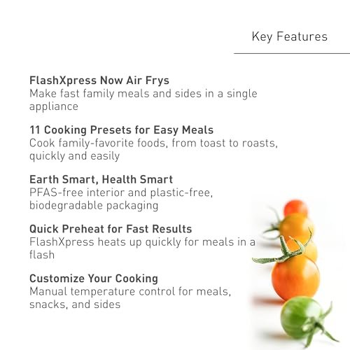 Photograph of the Panasonic FlashXpress NB G211P one of the Best Air Fryer Toaster Ovens