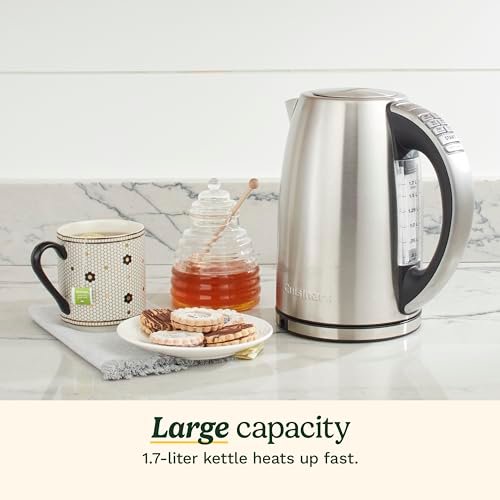 Photograph of the Cuisinart 1.7 Liter Stainless Steel Cordless Electric Kettle one of the Best Kettles
