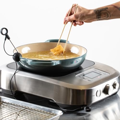 Photograph of the Breville Commercial CMC850BSS Control Freak Precise Temperature Controlled Induction Cooktop, Brushed Stainless Steel one of the Best Induction Cooktops