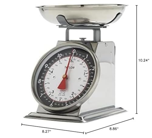 Photograph of the Taylor Mechanical Kitchen Scale, one of the best kitchen scales
