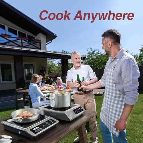 Photograph of the ChangBERT Induction Cooktop, Commercial Grade Portable Cooker one of the Best Induction Cooktops