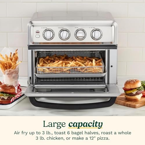 Photograph of the Cuisinart TOA 70 Air Fryer Toaster Oven, one of the Best Air Fryer Toaster Ovens