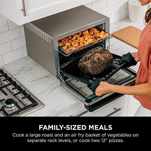 Photograph of the Ninja Foodi XL Pro Air Oven DT201, one of the Best Air Fryer Toaster Ovens