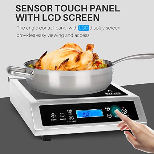 Photograph of the Duxtop Professional Portable Induction Cooktop, P961LS/BT-C35-D one of the Best Induction Cooktops
