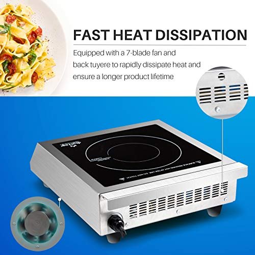 Photograph of the Duxtop Professional Portable Induction Cooktop, P961LS/BT-C35-D one of the Best Induction Cooktops