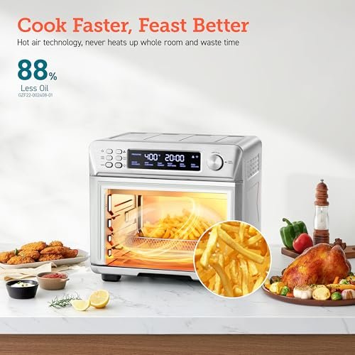 Photograph of the COSORI Air Fryer Toaster Oven Combo, one of the best Air Fryer Toaster Ovens