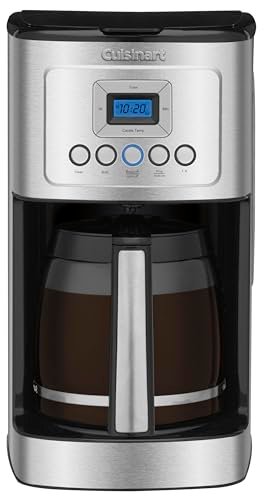 Photograph of the Cuisinart 14-Cup Programmable Coffee Maker, PerfecTemp Glass Carafe, Brew Strength Control, DCC-3200NAS one of the Best Coffee Makers