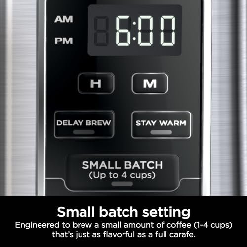Photograph of the Ninja 12-Cup Programmable Coffee Brewer, 2 Brew Styles, Adjustable Warming Plate, 60 oz Reservoir, Delay Brew one of the Best Coffee Makers