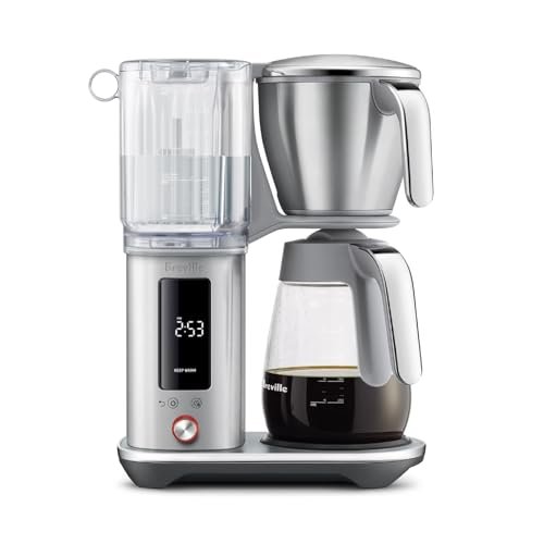 Photograph of the Breville Luxe Drip Coffee Machine, Brushed Stainless Steel, Glass Carafe one of the Best Coffee Makers
