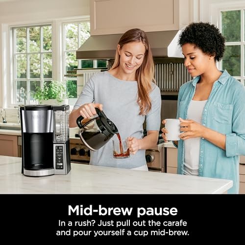 Photograph of the Ninja 12-Cup Programmable Coffee Brewer, 2 Brew Styles, Adjustable Warming Plate, 60 oz Reservoir, Delay Brew one of the Best Coffee Makers