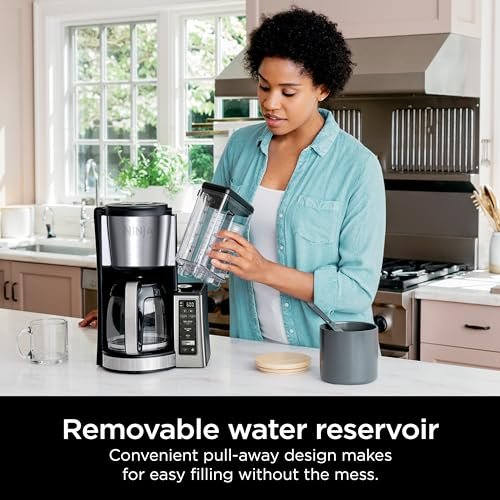Photograph of the Ninja 12-Cup Programmable Coffee Brewer, 2 Brew Styles, Adjustable Warming Plate, 60 oz Reservoir, Delay Brew one of the Best Coffee Makers